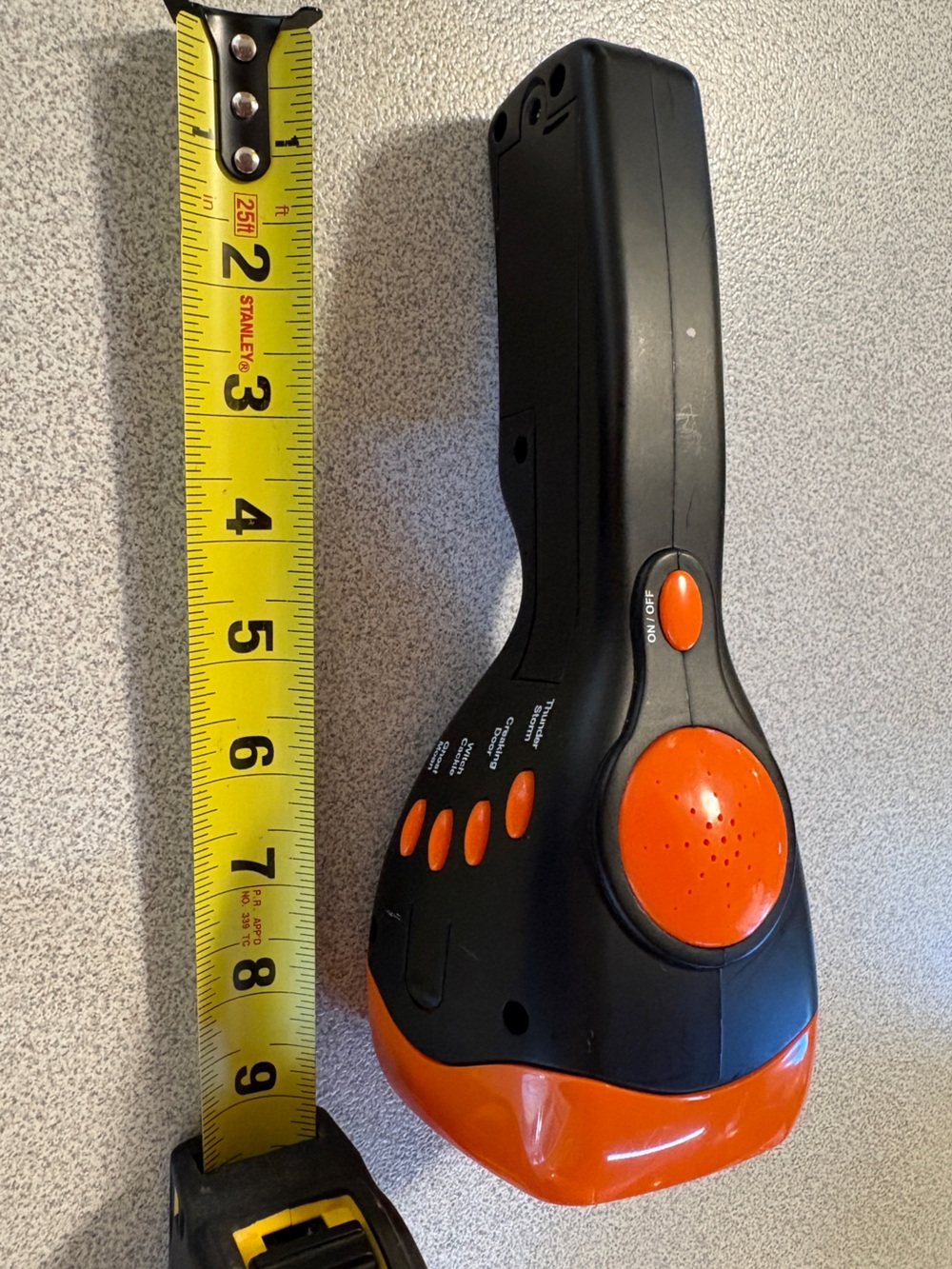 Vintage Fright Light Halloween Flashlight with Sound Effects